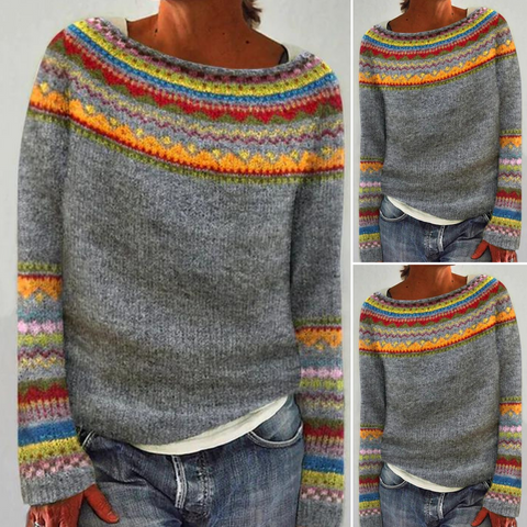 Elyse | Retro Wollpullover